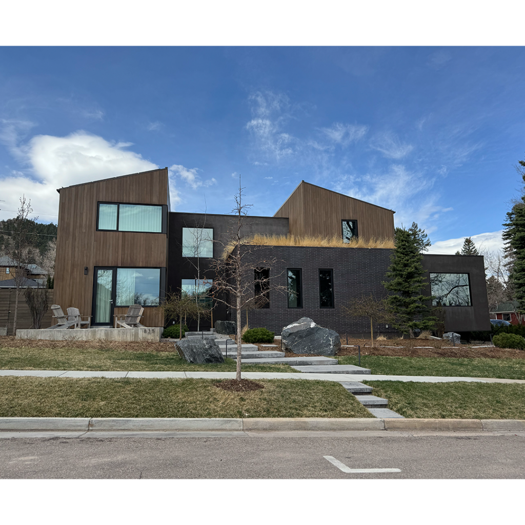 Modern home in a Boulder neighborhood