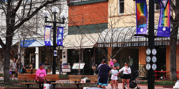 View Of Places to Stay Near Pearl Street Mall
