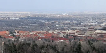 Boulder college town Image