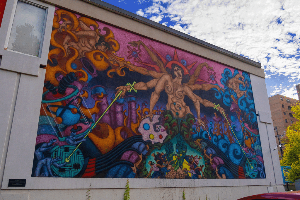 Dairy Arts Center Outdoor Mural 01