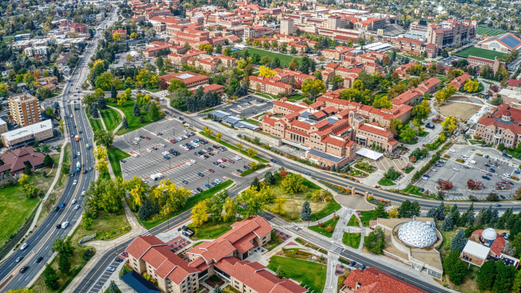 Boulder Ariel View