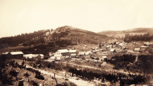History of Boulder Gold Hill Mining Town View