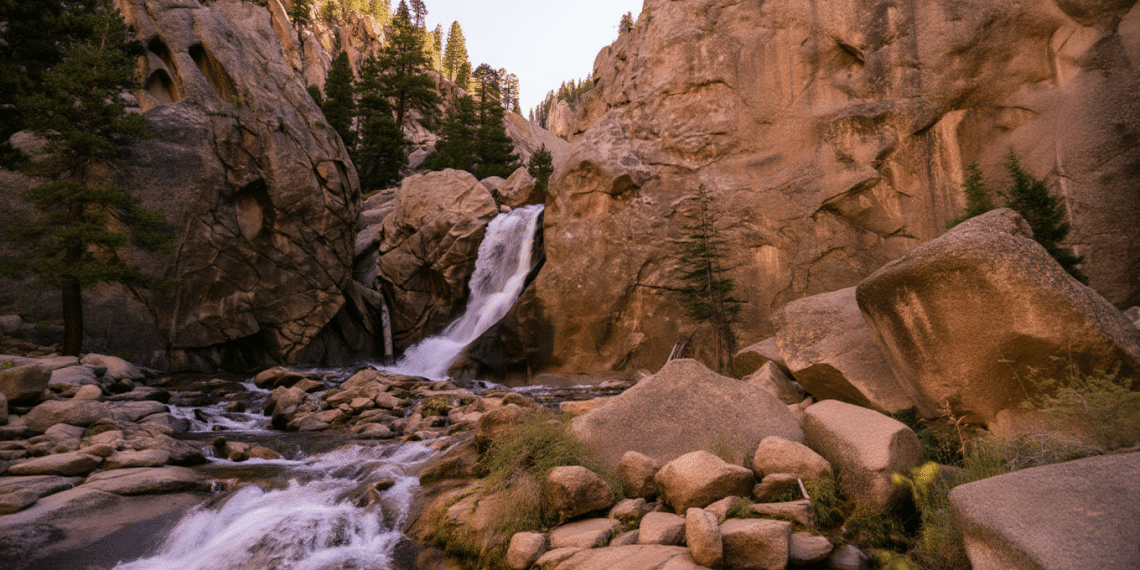 Waterfalls Near Boulder