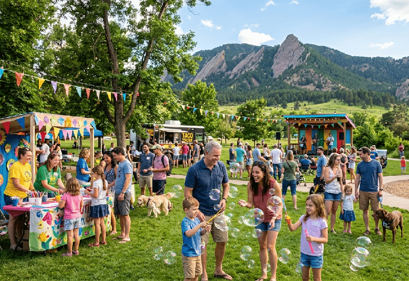 Family friendly event in Boulder