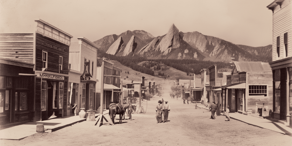 Retro Boulder Main Street