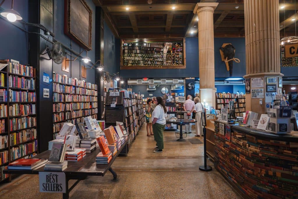 Inside View of Boulder Bookstore