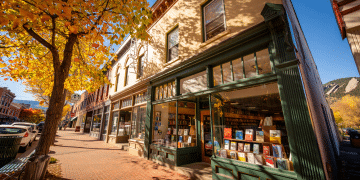Boulder Bookstore - Autumn Morning