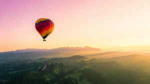 Sunrise Hot Air Balloon