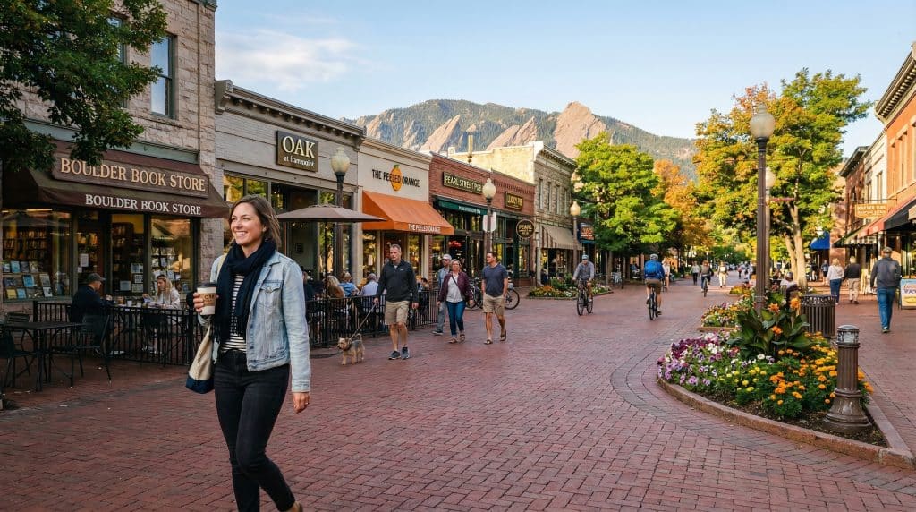Pearl Street in Boulder