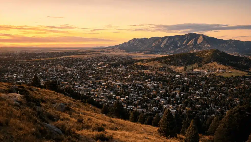 Boulder Sunset Overlook
